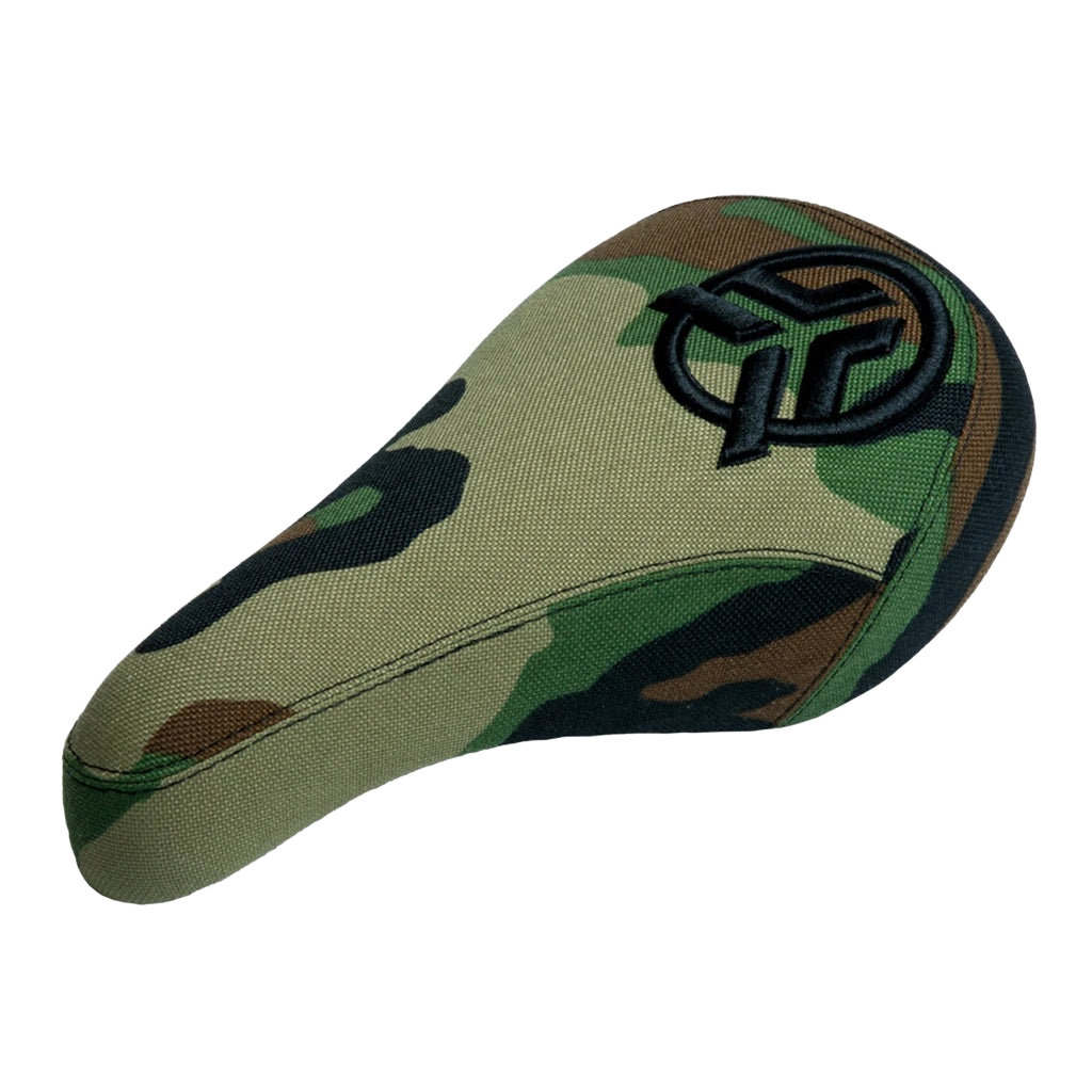 Federal 3D LOGO Stealth Pivotal BMX Sattel Mid in Schwarz oder Camo - Bikers Base