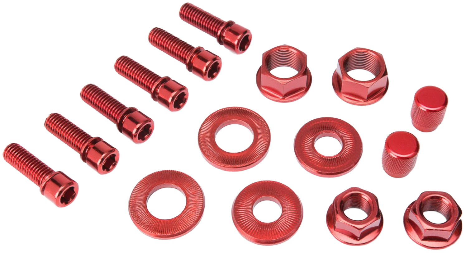 Salt -  Salt BMX Vorbau Schrauben Set Achsmuttern Ventilkappen - bikers-base.myshopify.com