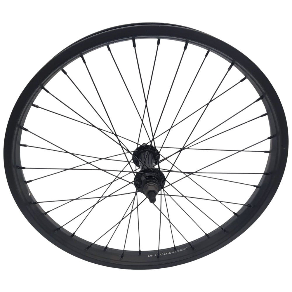 Salt -  Salt 20 Zoll BMX Laufrad Vorne schwarz - Bikers Base BMX
