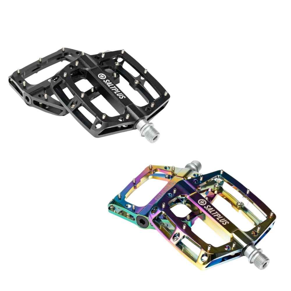 Salt Plus -  SaltPlus HQ CNC BMX Pedale 9/16 Zoll - Bikers Base BMX