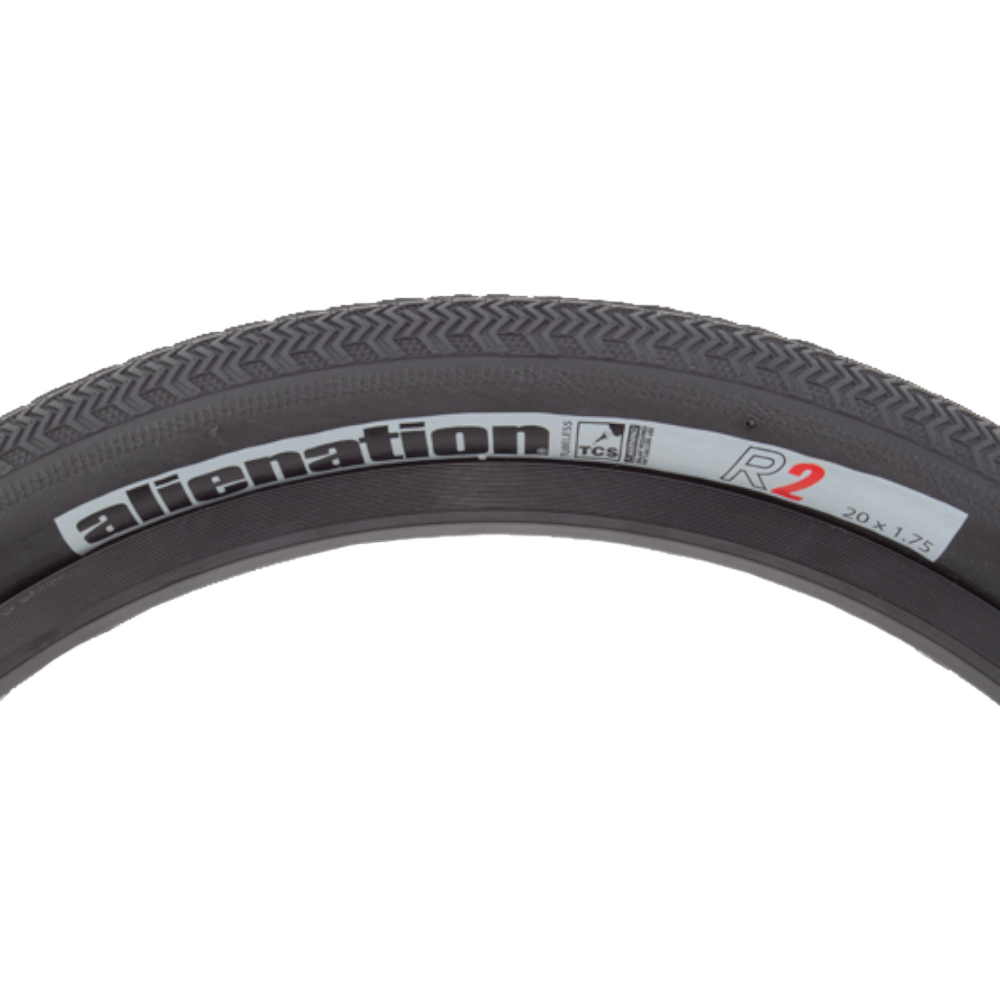 Alienation TCS R2 BMX Reifen schwarz 20''x1.75'' 85 PSI faltbar - Bikers Base