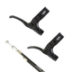 Odyssey M2 professional BMX brake lever for Rotor including double cable folding lever