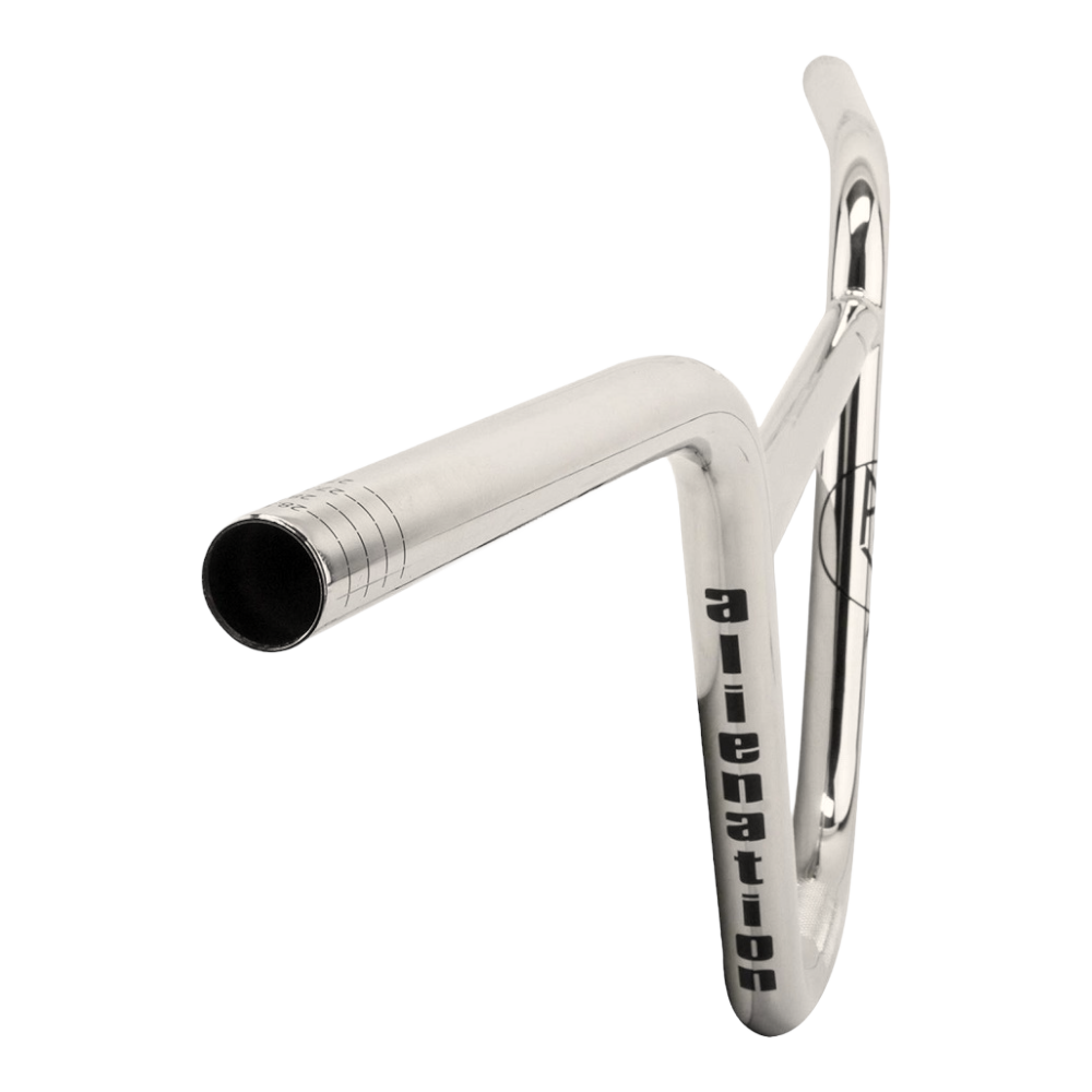 Alienation 9S BMX Lenker chrome nickel 2-teilig 29'' Ø 22.2mm 9'' - Bikers Base