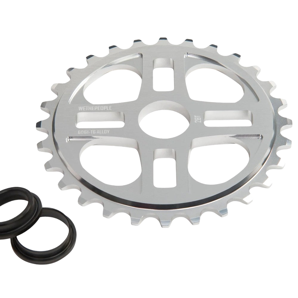 Wethepeople 4 Star BMX Kettenblatt poliert WTP - Bikers Base