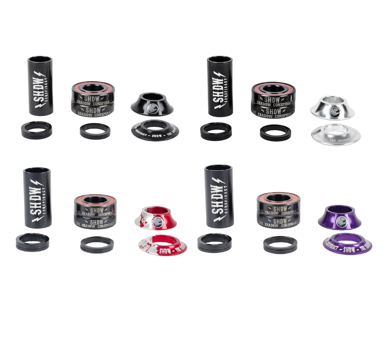 Shadow Stacked BMX Tretlager Mid BB  19mm & 22mm Innenlager - Bikers Base