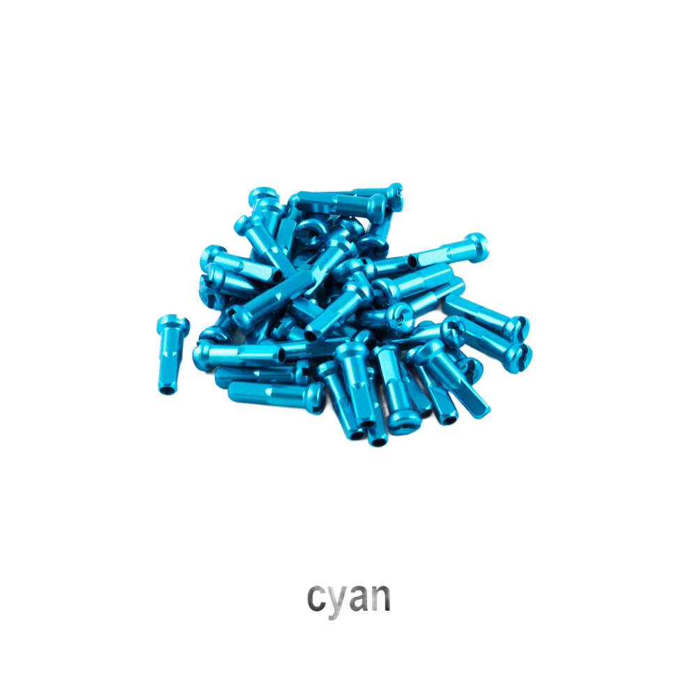 Don Speiche -  Don Speiche Aluminium Speichennippel 2.0 mm Speichen Alu Nippel 40st. - bikers-base.myshopify.com