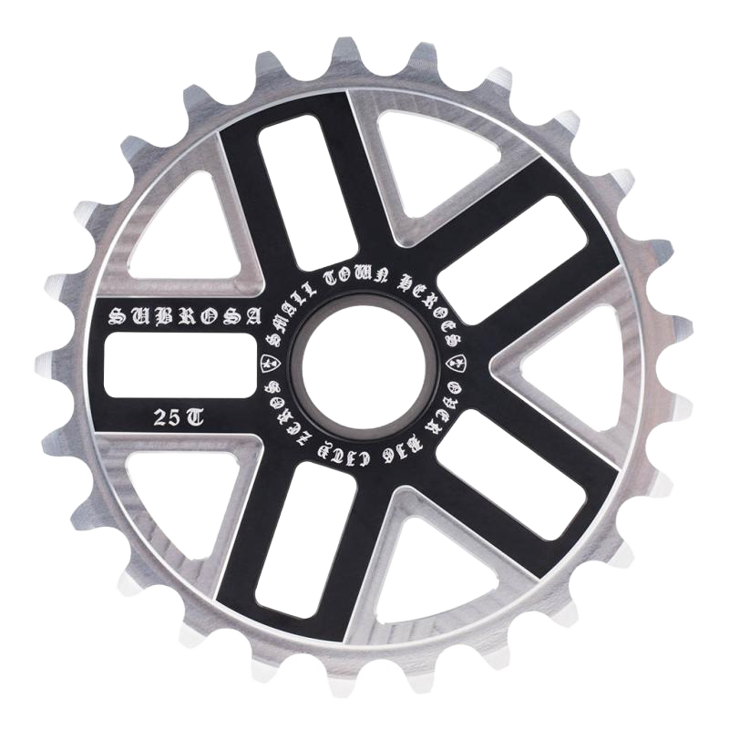 Subrosa Hero Sprocket BMX Kettenblatt schwarz 25T 28T 32T - Bikers Base