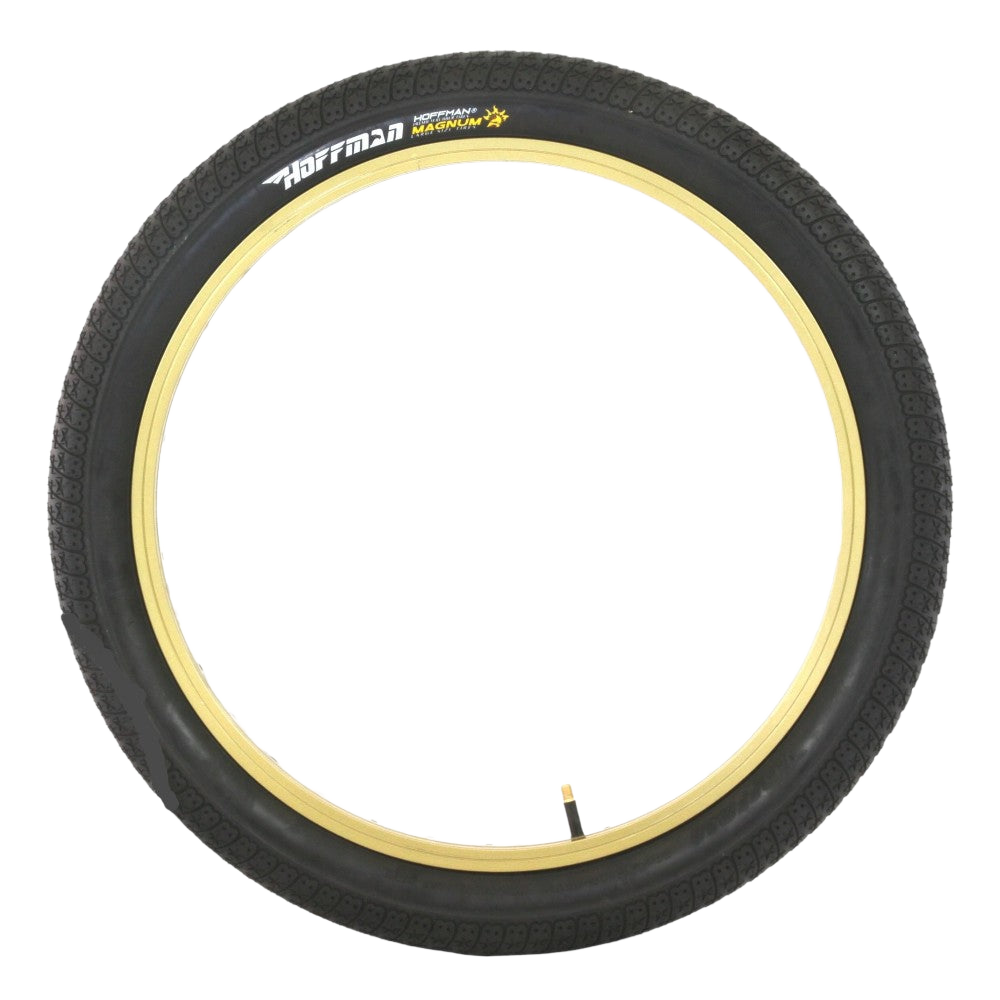 Hoffman MAGNUM BMX Reifen Weiß / Schwarz - Bikers Base