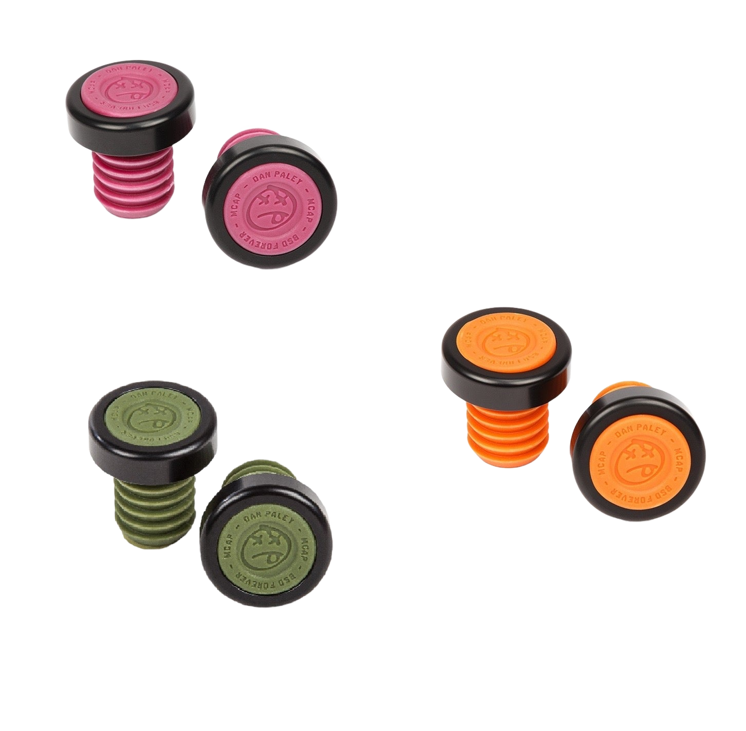 BSD M-Cap BMX Barends Lenkerenden  Aluminium / Kunststoff 22mm - Bikers Base