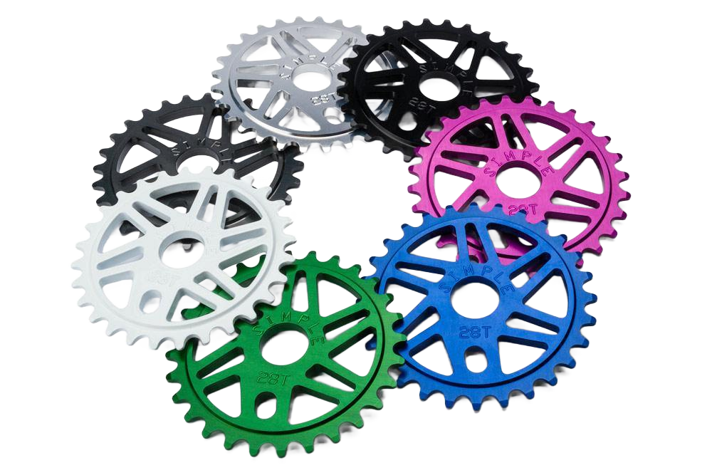 Simple -  Simple Copenhagen BMX Kettenblatt 25T 27T 28T 30T 33T - bikers-base.myshopify.com