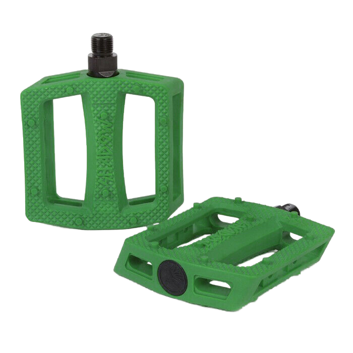 Shadow Ravager Plastic BMX Pedals Universal Bicycle 9/16 Inch Fixed MT