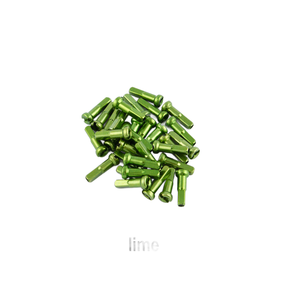 Don Speiche -  Don Speiche Aluminium Speichennippel 2.0 mm Speichen Alu Nippel 40st. - bikers-base.myshopify.com