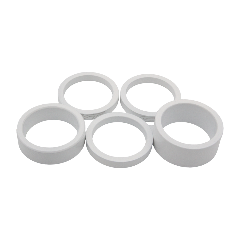 Contec Spacer 5er Set 5mm 10mm 15mm Aluminium 1 1/8 Zoll für BMX Steuersatz MTB - Bikers Base