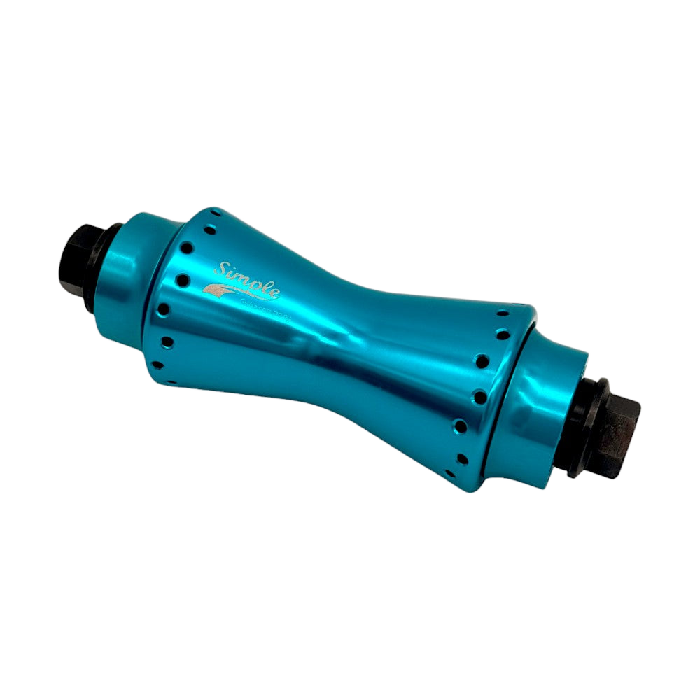 Simple Eject v2 BMX Vorderradnabe Cyan Blau - Bikers Base