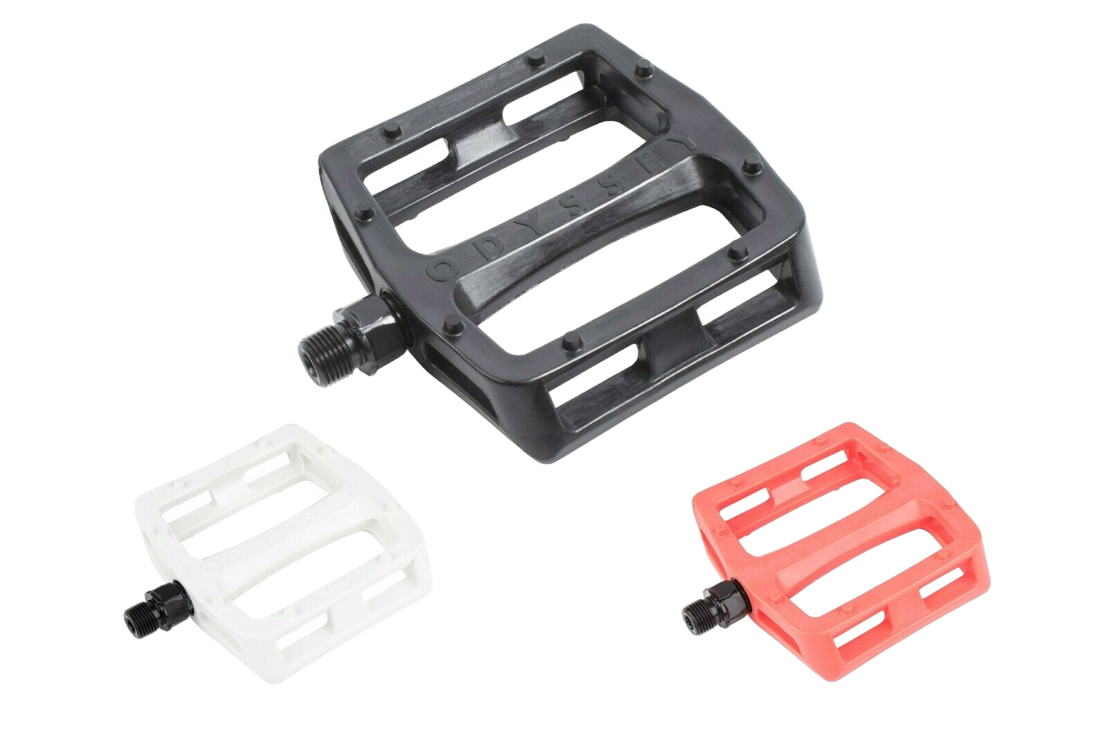 Odyssey -  Odyssey Grandstand V2 PC BMX Pedale 9/16 Zoll - Bikers Base BMX