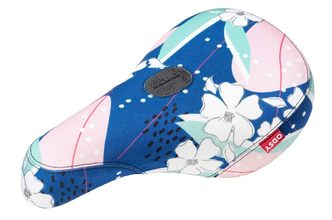 Odyssey Pivotal Fat BMX Sattel Instagram Hot Seat Flora - Bikers Base