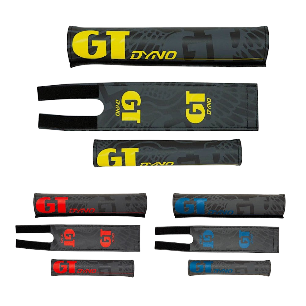 GT Bikes -  GT Bikes Dyno 1989 Pad Set Rahmen Lenker & Vorbau Schutz Oldschool - Bikers Base BMX