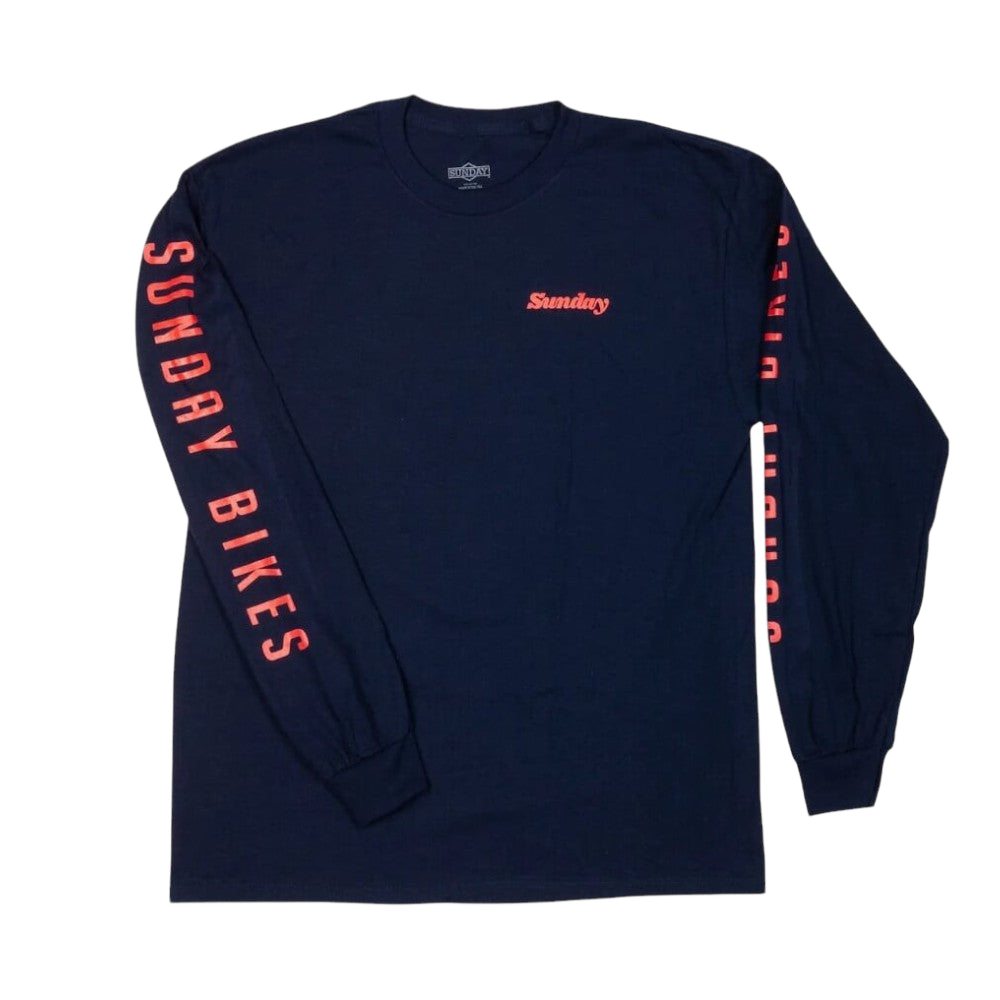 Sunday -  Sunday BMX Winners Wreath Longsleeve Blau - Bikers Base BMX