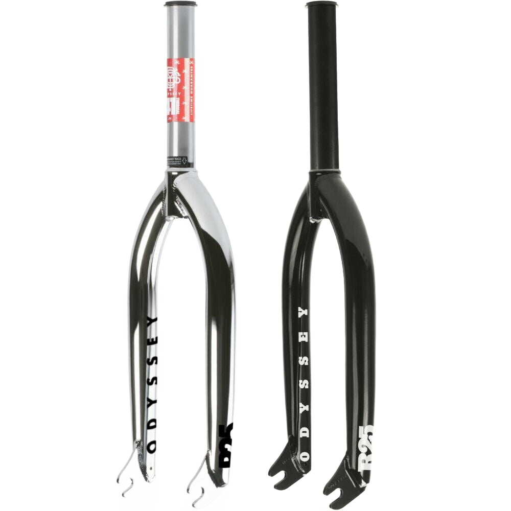 Odyssey -  Odyssey R25 Freestyle BMX Gabel schwarz & chrom 20 Zoll - bikers-base.myshopify.com