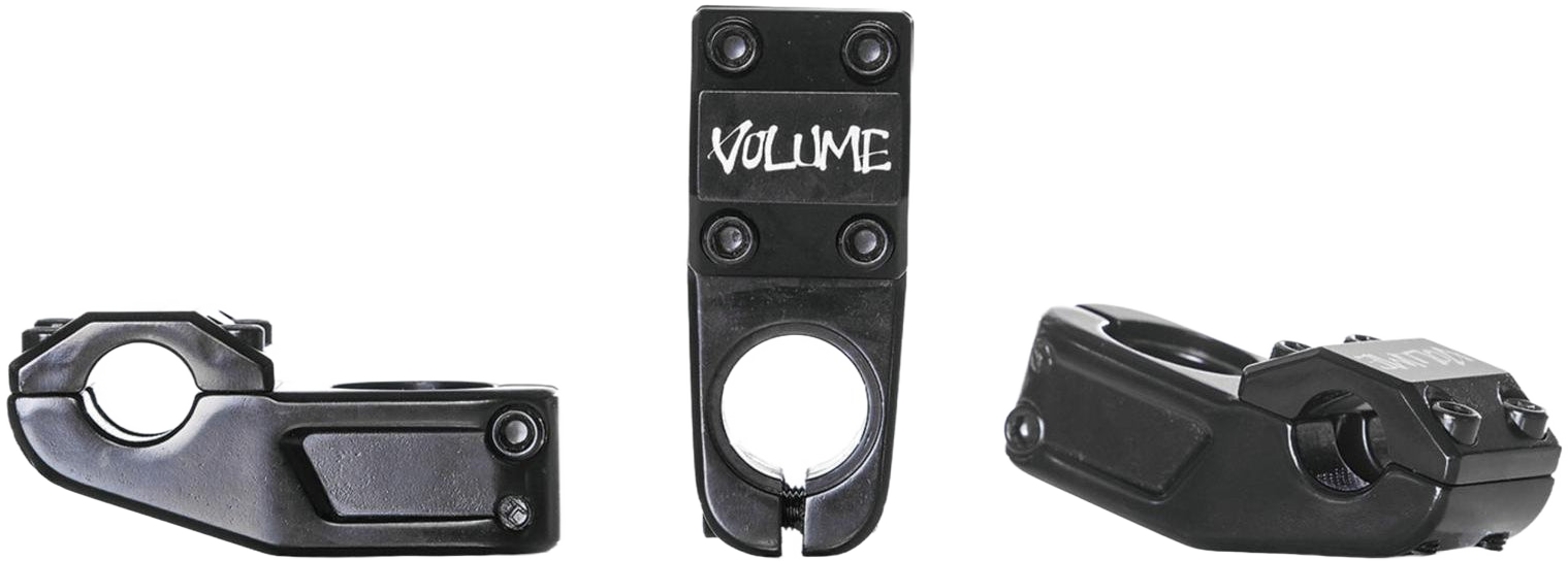 Volume BMX Vorbau Staple TopLoad schwarz 53mm - Bikers Base