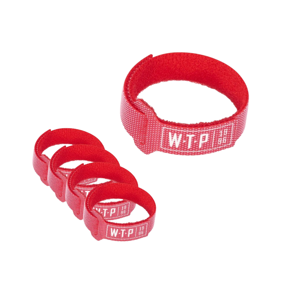 5x wethepeople Team Cable Strap Klettband für BMX Bremskabel Rot - Bikers Base