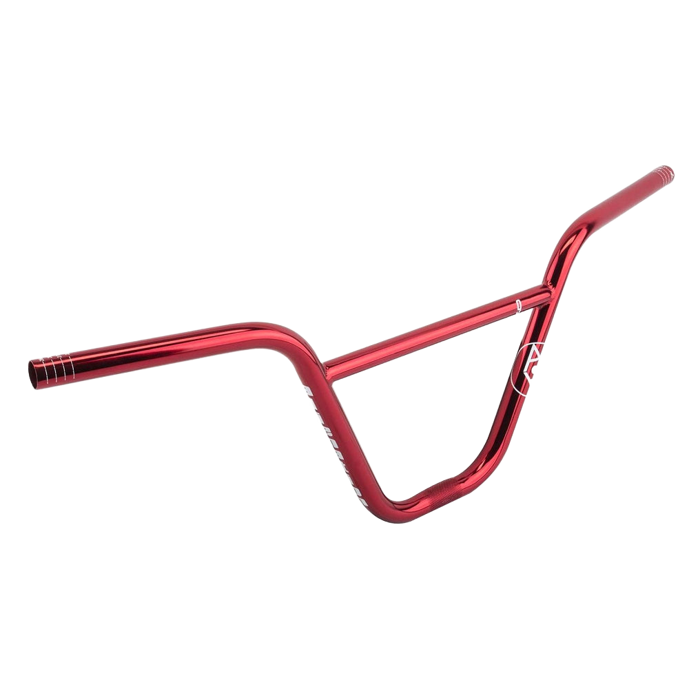 Alienation 9S BMX Lenker rot nickle 2-teilig 29'' Ø 22.2mm 9'' - Bikers Base