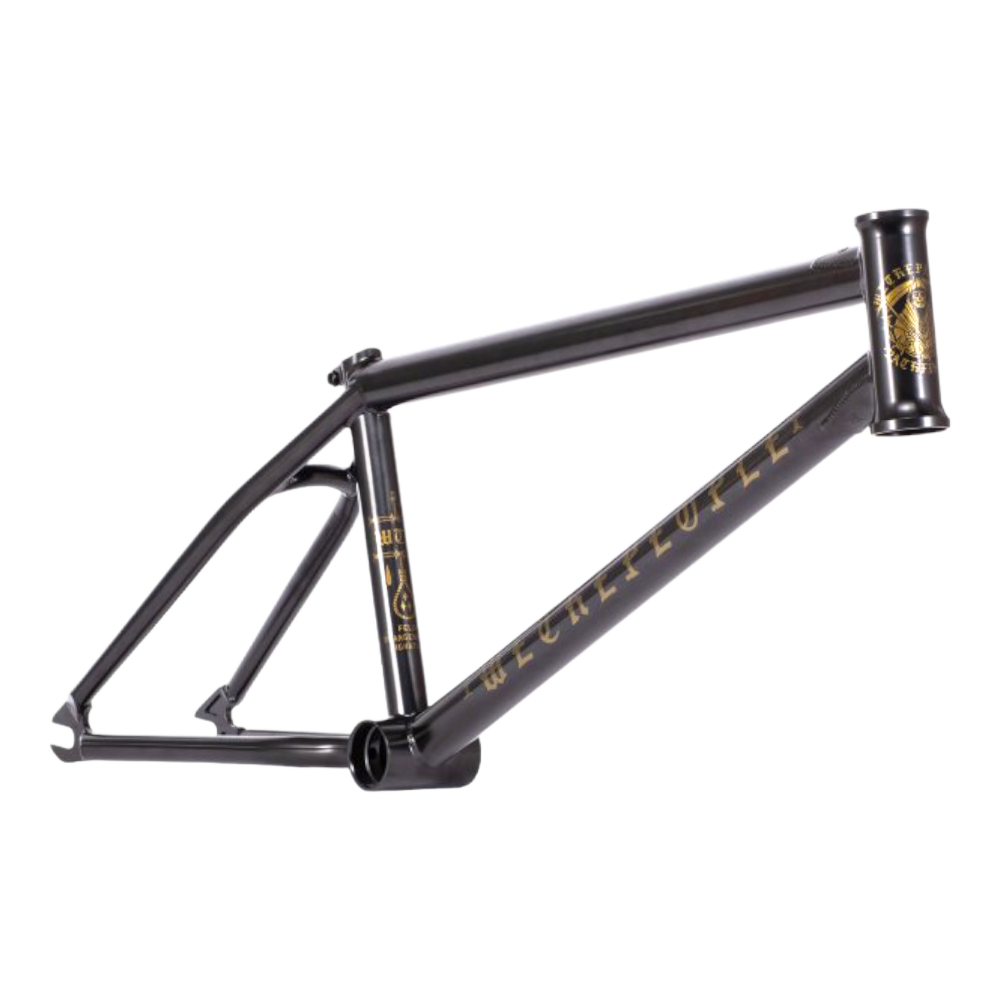 Wethepeople PATHFINDER Street BMX Rahmen 21" Schwarz / Gold - Bikers Base