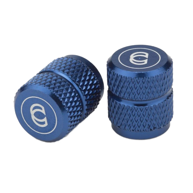CINEMA Valve Caps Alu Ventilkappen mit AV Autoventil Schrader - Bikers Base