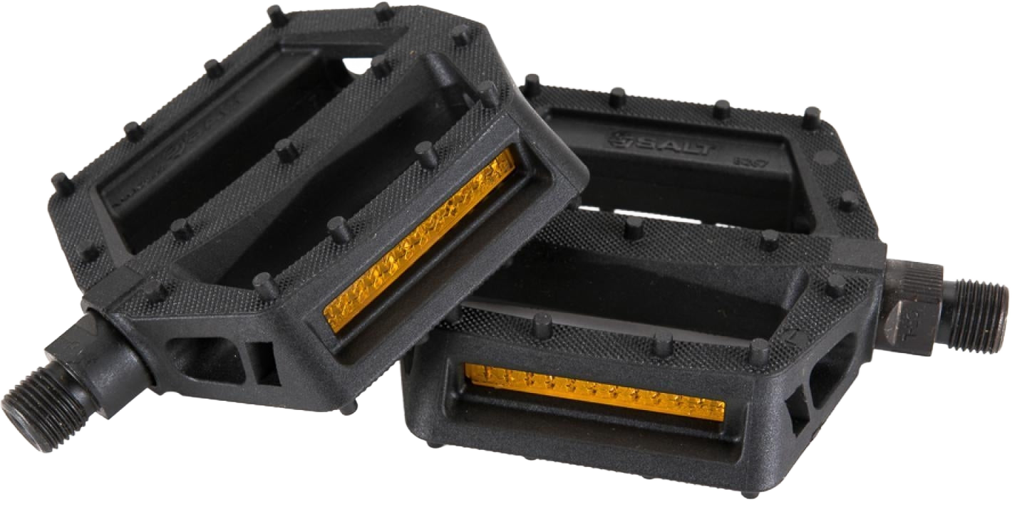 Salt Junior LB PC BMX Pedale schwarz 1/2 oder 9/16 Zoll Kids - Bikers Base