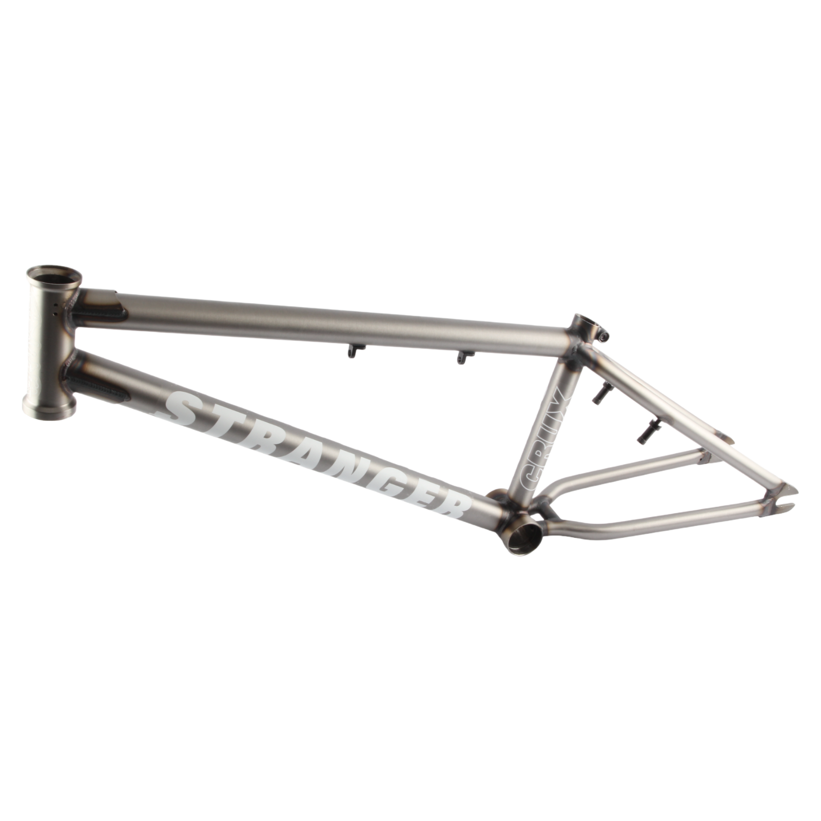 Stranger Crux 20" BMX Rahmen 20 Zoll mit 21" Oberrohr Matt Raw - Bikers Base