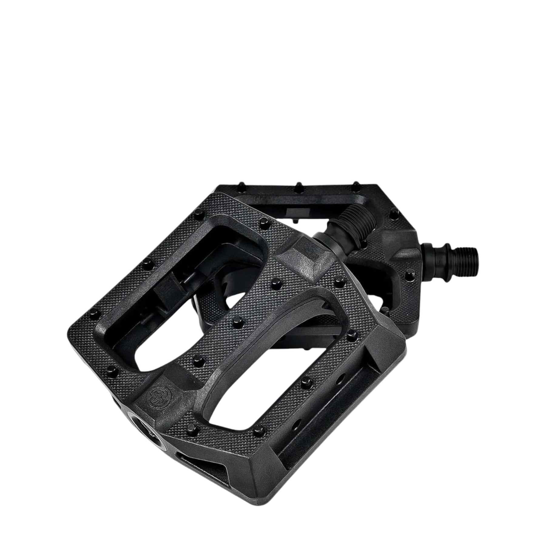 Salt Plus -  SaltPlus Stealth SB PC BMX Pedale Universal Fahrrad 9/16 Zoll Schwarz - Bikers Base BMX