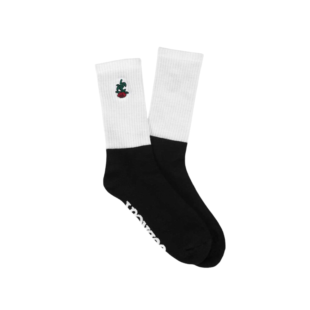 Subrosa Rose BMX Socken Schwarz/Weiß - Bikers Base