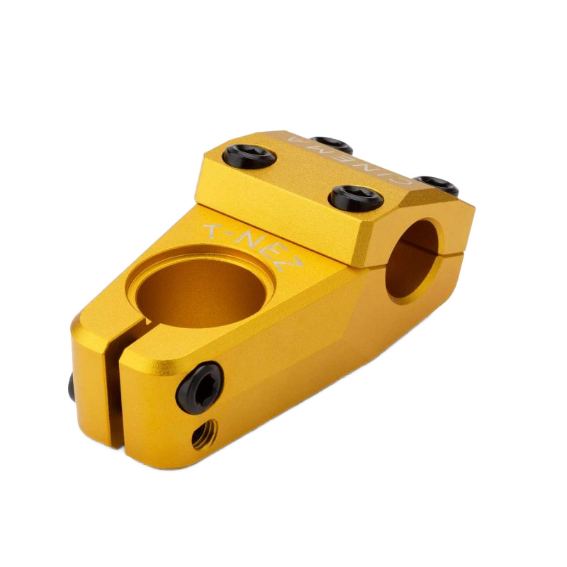 CINEMA Martinez BMX Vorbau sandgestrahlt gold 22,2mm 1 1/8 - Bikers Base