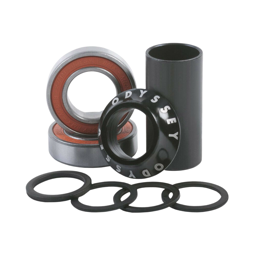 Odyssey -  Odyssey Mid BB BMX Tretlager Innenlager schwarz 19mm 22mm sealed gedichtet - bikers-base.myshopify.com