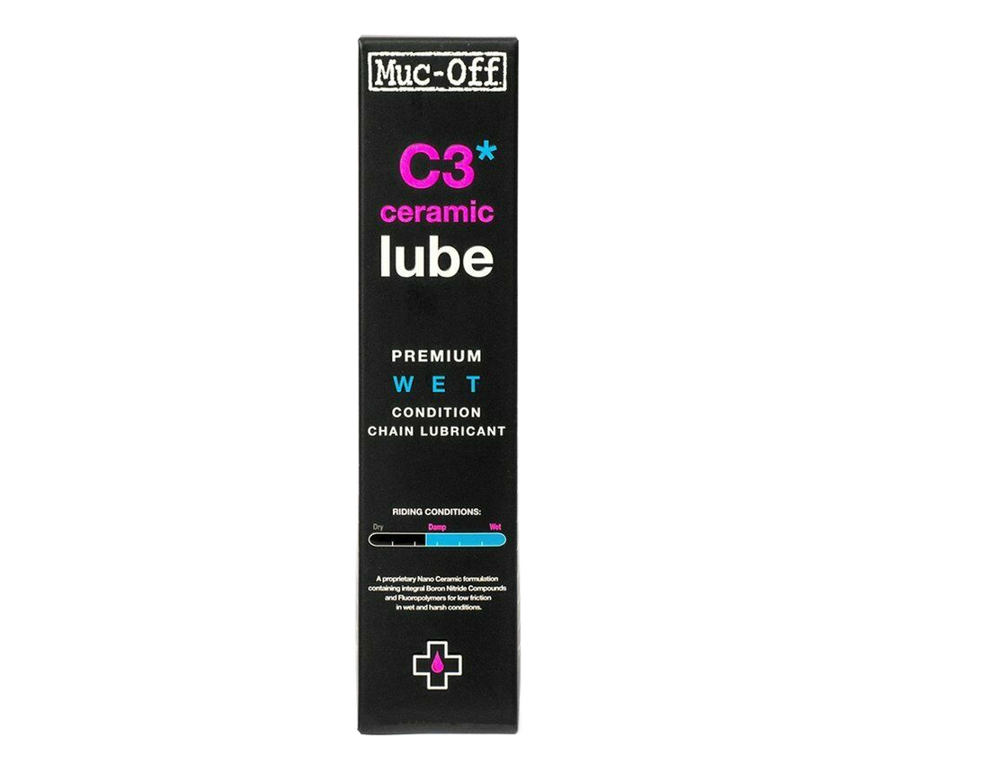Muc Off -  Muc-Off C3 Wet Ceramic Kettenschmiermittel 50ml MTB/Rennrad/Gravelbike - bikers-base.myshopify.com