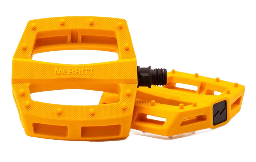 fahrrad pedale gelb Merritt P1 Universal BMX Pedale Fahrrad 9/16 Zoll