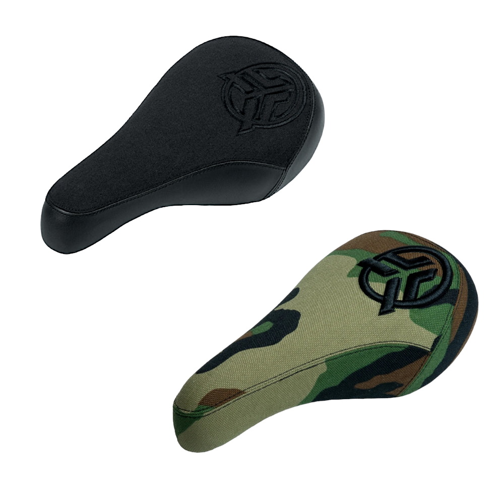 Federal 3D LOGO Stealth Pivotal BMX Sattel Mid in Schwarz oder Camo - Bikers Base