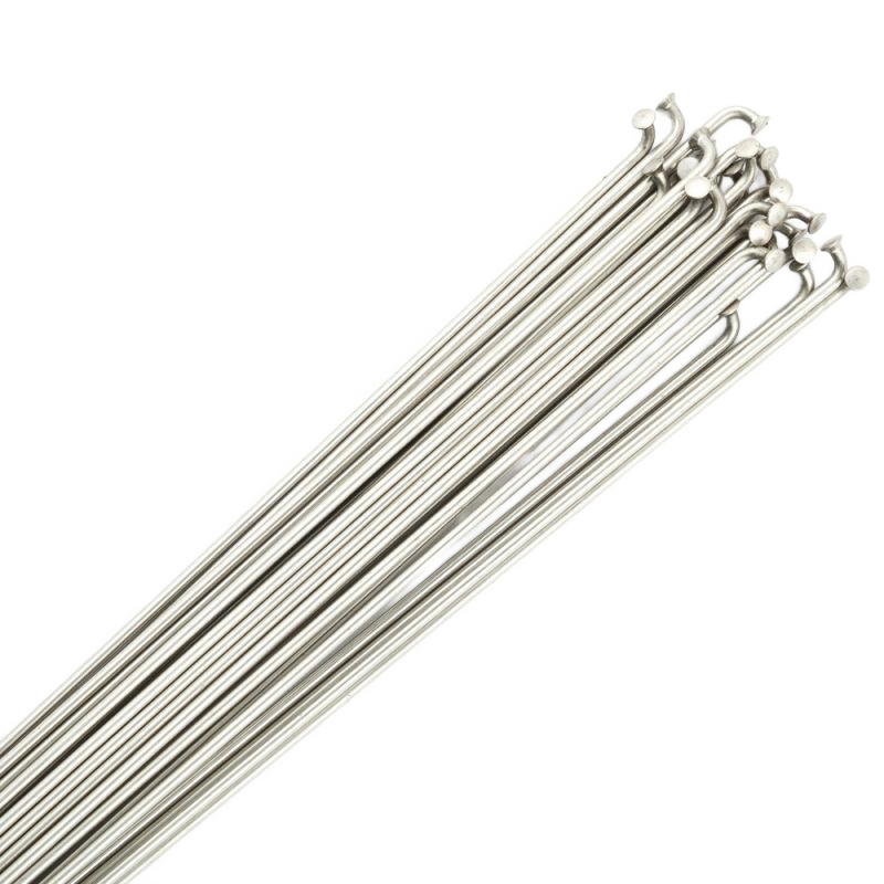 Don Speiche -  Don Speiche - Speichen Silber 2.33 / 80mm - 300mm inkl. Speichennippel - bikers-base.myshopify.com