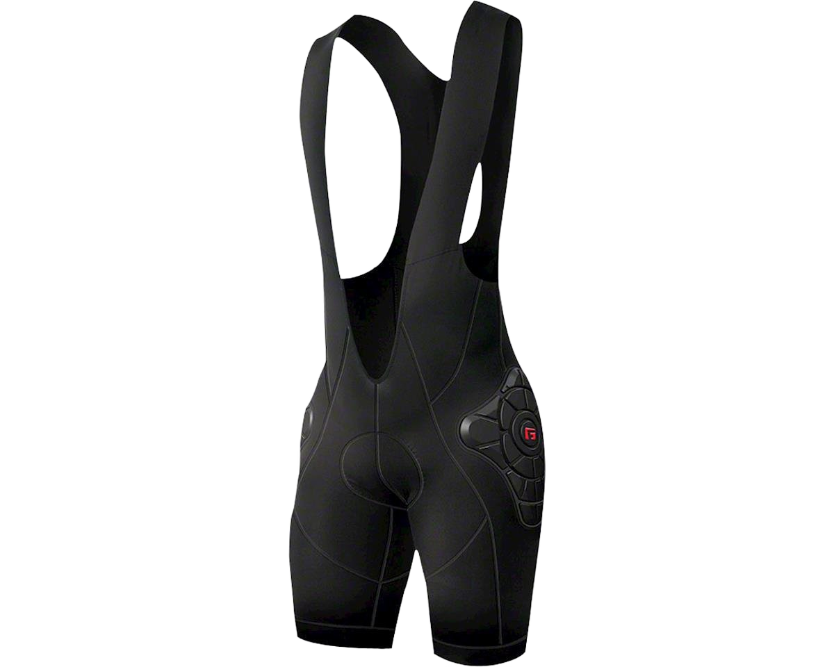 G-Form Mens PRO BIB Shorts, kurze Radhose mit Schützern, Road MTB - Bikers Base
