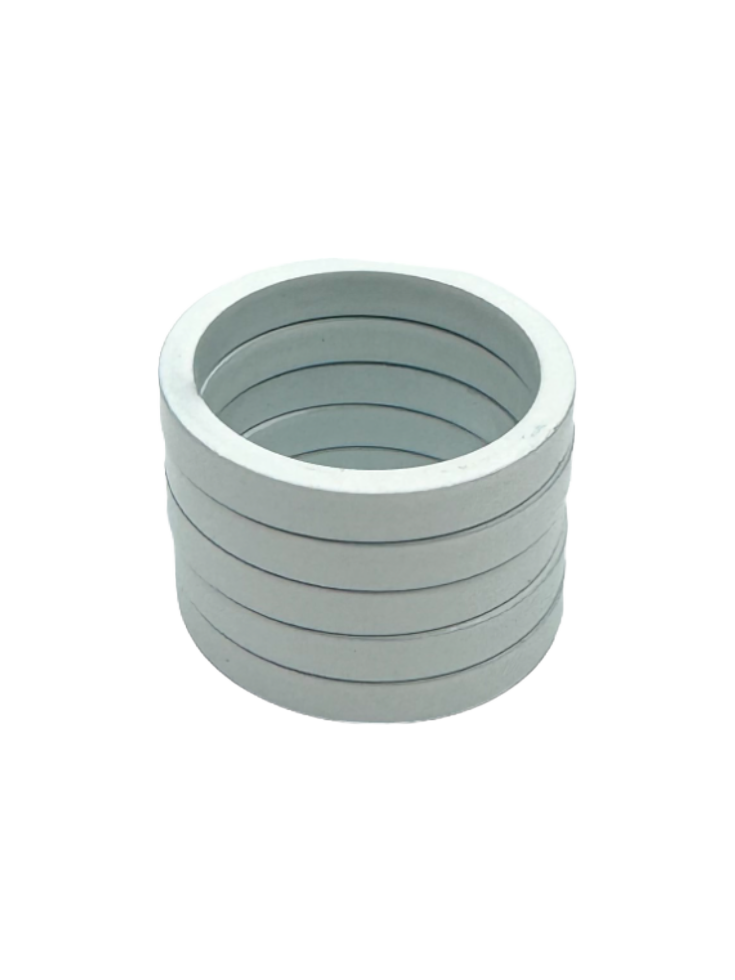 5x Promax Alu Spacer 5mm Weiß 1 1/8 Zoll für BMX Steuersatz  MTB Touring Race - Bikers Base