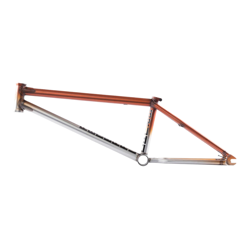 Federal Bruno ICS2 BMX Rahmen Bruno Hoffmann Orange zu Raw Fade 20.6"TT - Bikers Base