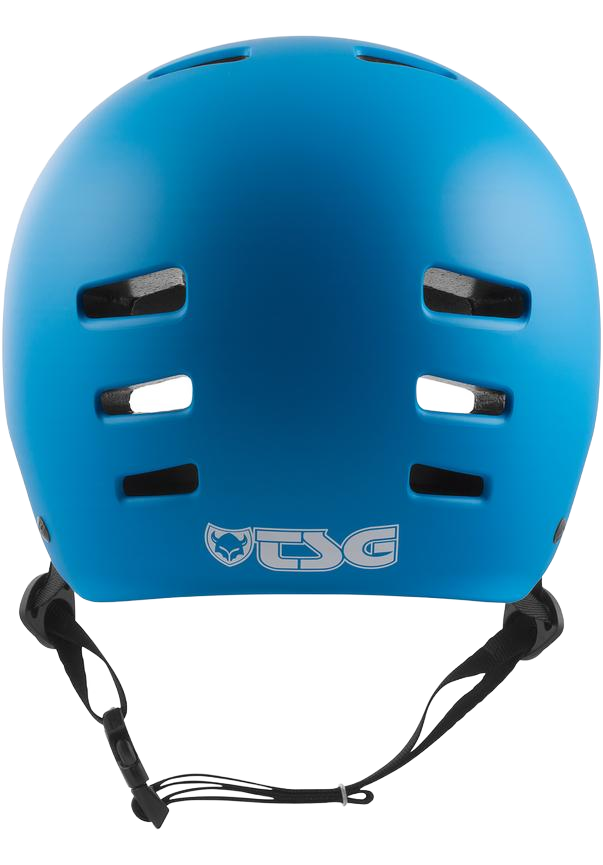 TSG -  TSG Evolution Solid Colors Lila Cyan BMX Skate Helm Hartschale Größe  S M L XL - Bikers Base BMX