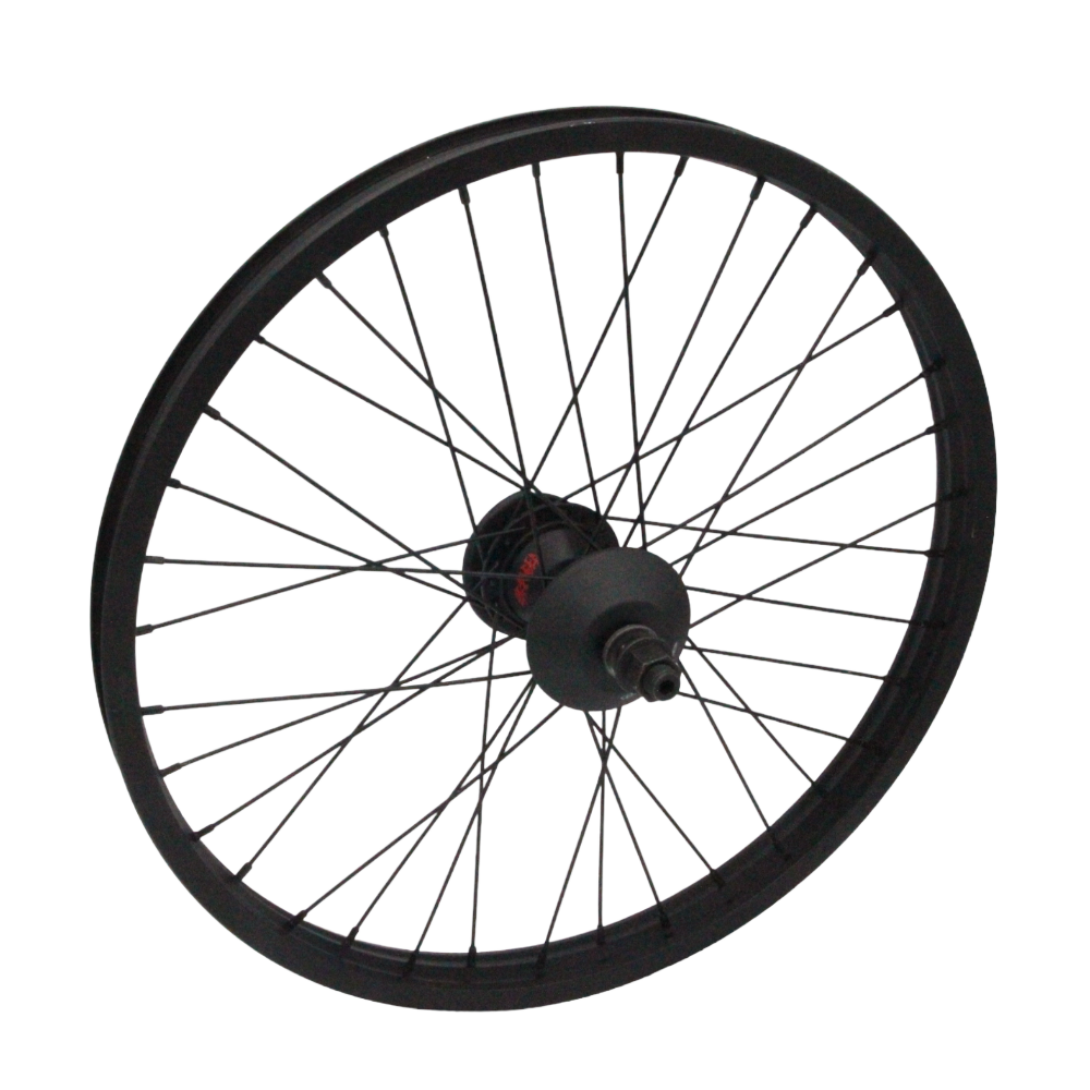 Stranger Crux V2 20" BMX Hinterrad RHD inkl Hubguards - Bikers Base