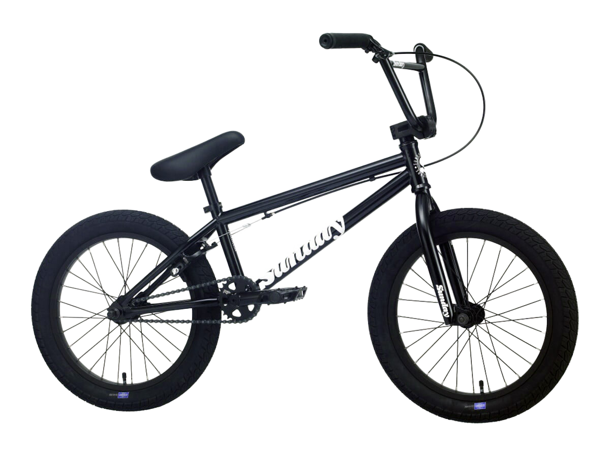 Sunday Primer 18 Zoll Kinder BMX Rad schwarz oder Orange - Bikers Base