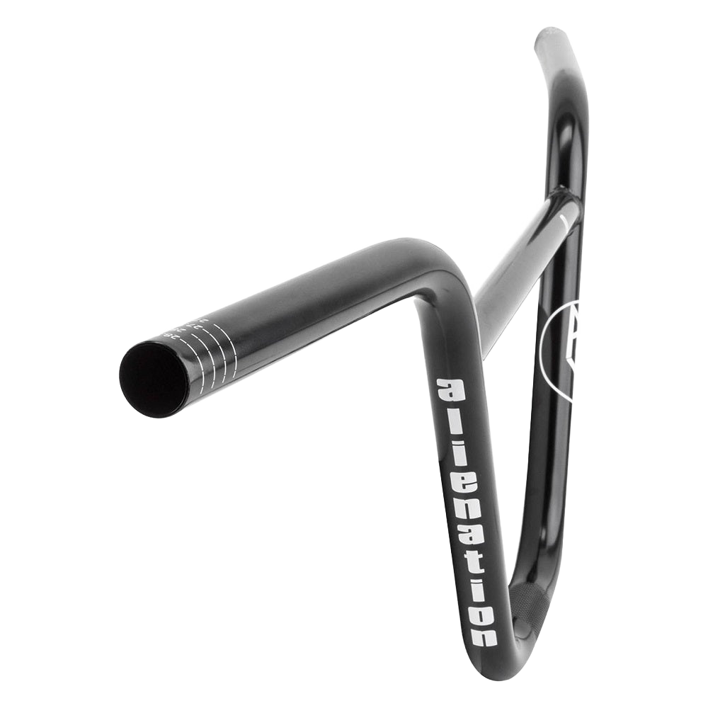 Alienation 9S BMX Lenker schwarz 2-teilig 29'' Ø 22.2mm 9'' - Bikers Base