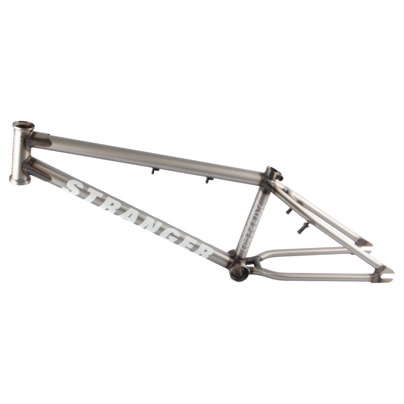 Stranger Crux 20" BMX Rahmen 20 Zoll mit 21" Oberrohr Matt Raw - Bikers Base