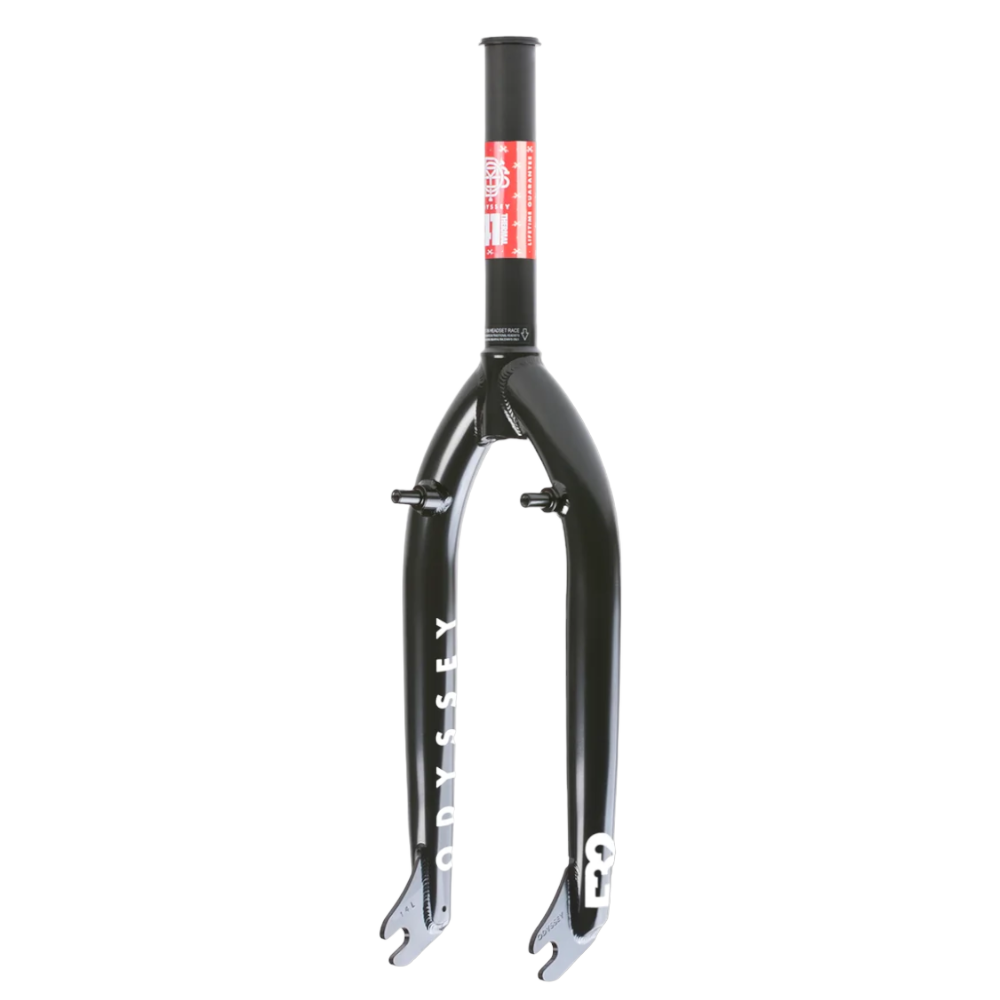 Odyssey F32 / F25 Freestyle BMX Gabel schwarz chrome 20 Zoll mit Bremssockel - Bikers Base