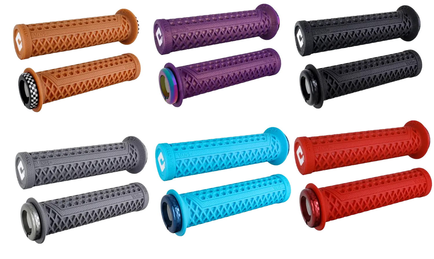 ODI Vans Lock-On V2.1 MTB / BMX Griffe 135mm flanschlos