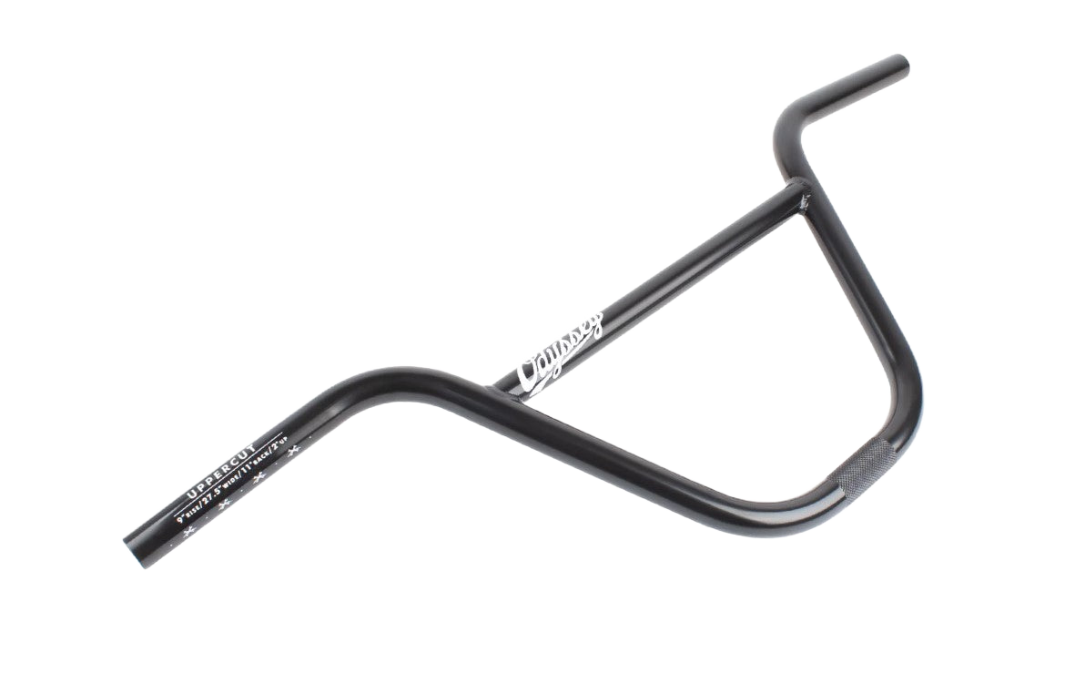 Odyssey Uppercut 9" BMX Lenker schwarz 9" 22,2mm - Bikers Base