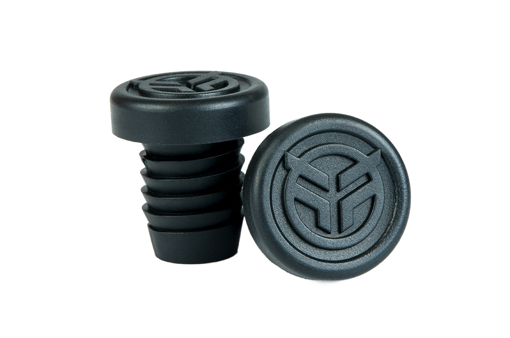 Federal RUBBER BMX Barends Lenkerenden mit Metallring schwarz 22mm - Bikers Base